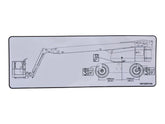 1001229114 Decal, Lift Diagram 600S/660Sj | JLG